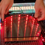 finished DIY infinity mirror
