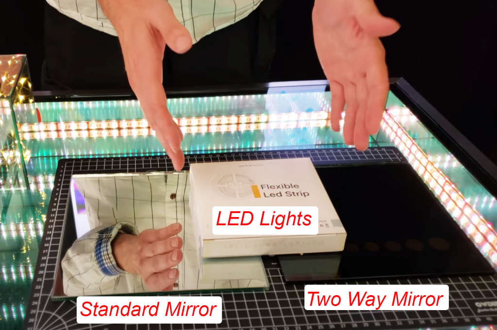 DIY One-Way or Two-Way Mirror Effects with Window Film